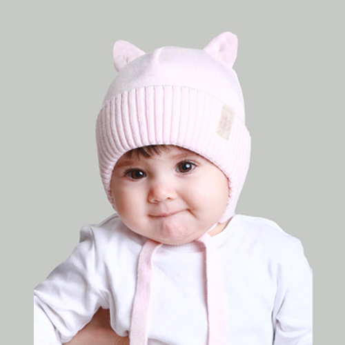 Шапка для девочек Elf-kids Лотта р.40 розовый 