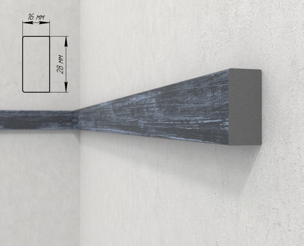 Молдинг 174-633 2800x16x28мм