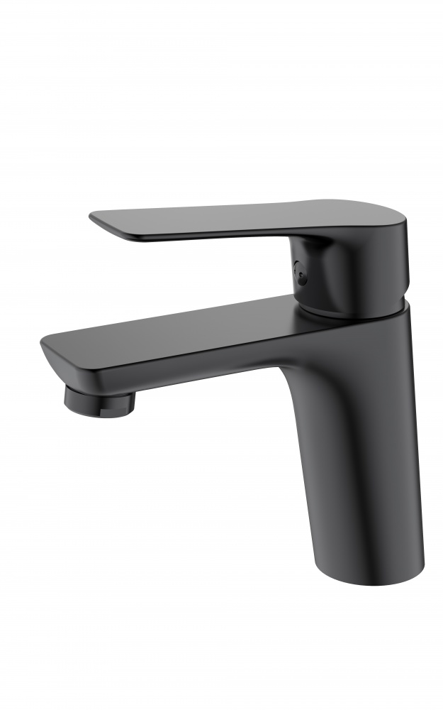 Смеситель для умывальника Koller Pool Kvadro Start, чорний матовий (1136330605)