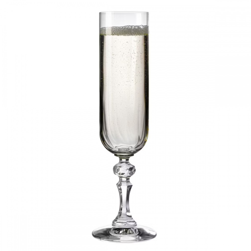 Набор бокалов для шампанского Krosno PARIS 220 мл 4 шт.