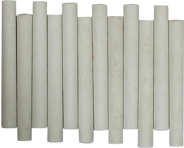 Мел школьный белый круглый 12 шт. 10x82 мм 7608 CLASS