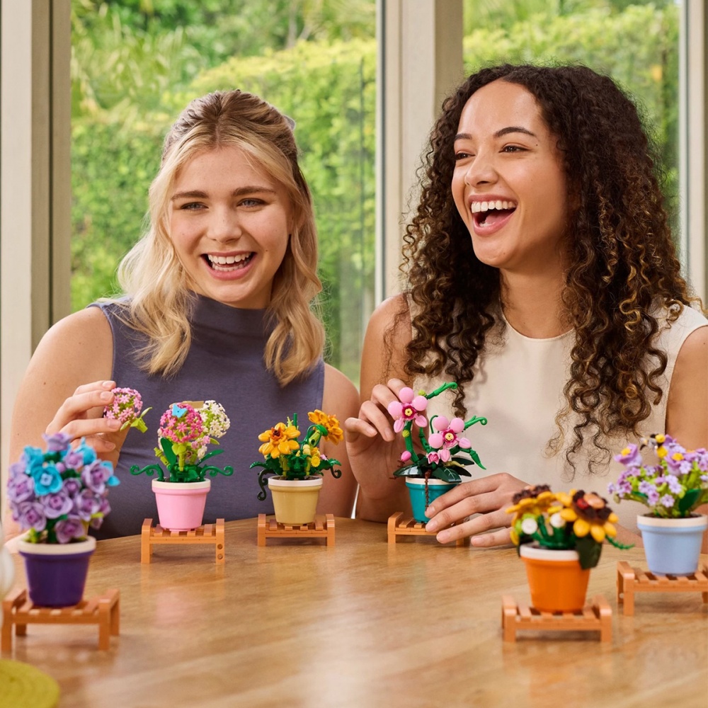 Конструктор Max в капсуле S1 – Садовые растения в горшочках (в ассорт., в диспл.) 83183GQ1