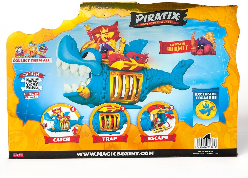 Игровой набор Piratix Королевская акула PPXSP112IN10