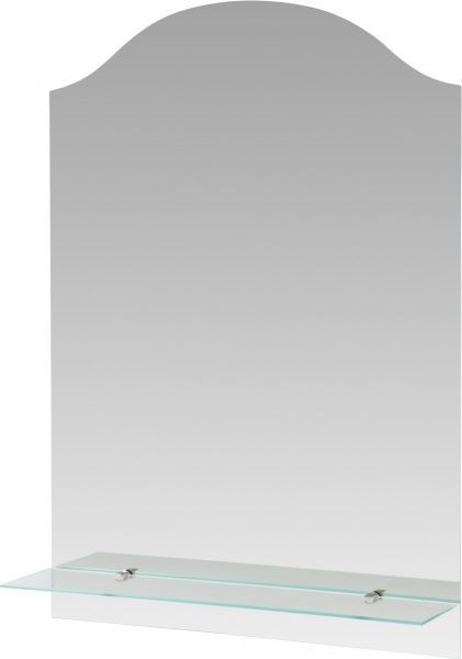 Зеркало ТЕТРА №169 с полочкой 51x72 