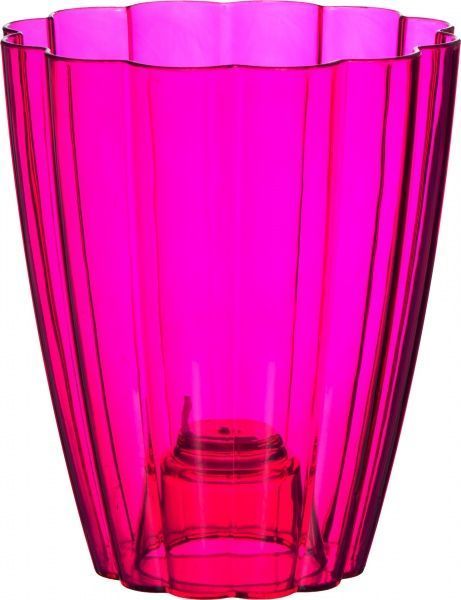 Кашпо для орхидей Ромашка фигурный 1,5л розовый 