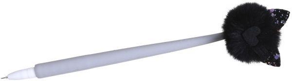 Ручка гелевая Пушистые ушки черный 2252521159011 