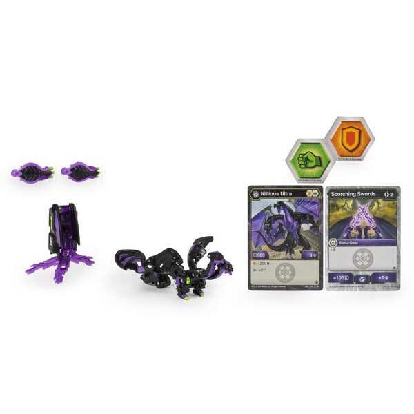 Фігурка колекційна Spin Master Bakugan.Armored Alliance: ультра бакуган зі зброєю та бронею в асортименті SM64443 
