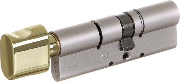 Цилиндр Mul-T-Lock MT5 40x50 ключ-вороток 90 мм никель