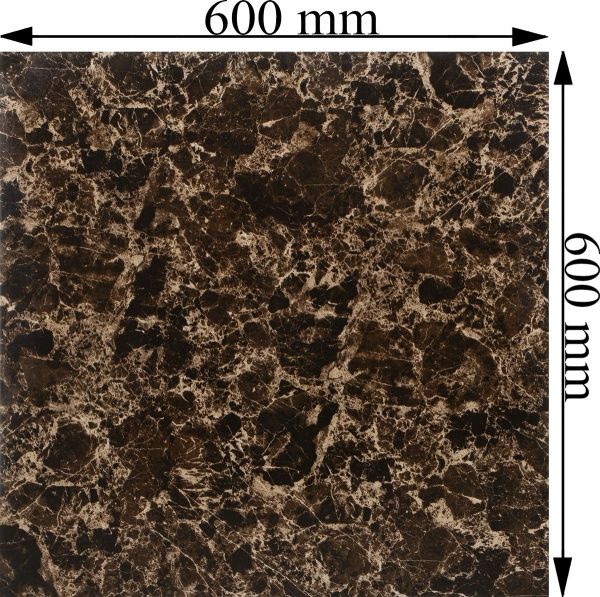 Плитка Huida Dark emperador HK6759 60х60 