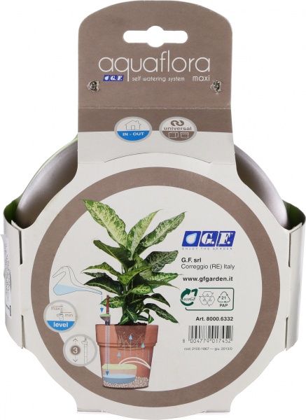 Система автоматичного поливу Elho Aquaflora Maxi d 35-50 см круглий (6332) сірий 