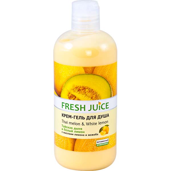 Гель для душу Fresh Juice Диня та білий лимон 500 мл