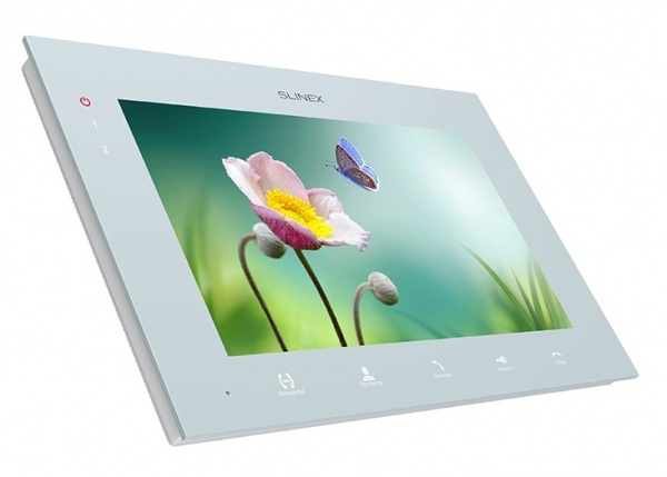 Комплект видеодомофона Slinex SQ-07MTHD (W) + ML-20HD (sl)