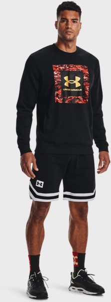 Свитшот Under Armour CNY RIVAL FLC CREW 1366426-001 р. M черный