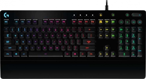 Клавіатура ігрова Logitech G213 Prodigy (920-008093) Gaming Keyboard US black 