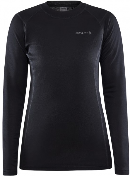 Футболка с длинным рукавом Craft CORE WARM BASELAYER LS TEE W 1912534-999000 р.XS черный