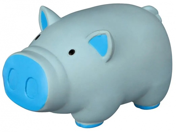 Игрушка Trixie для собак Свинья со звуком 11 см латексная в ассортименте 35173