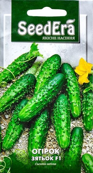 Насіння Seedera огірок Зятьок F1 10 шт.
