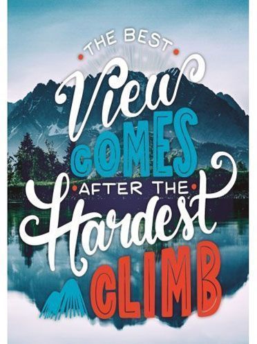 Постер Лучший вид с горы