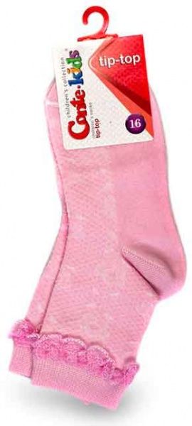 Шкарпетки дитячі Conte-Kids TIP-TOP 80 р.16 світло-рожевий 
