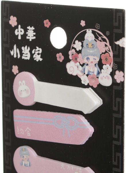 Блок бумаги Девочка черный