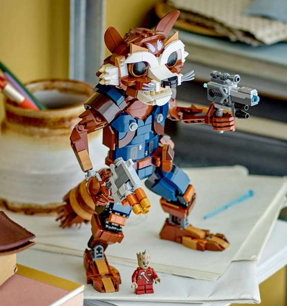 Конструктор LEGO Super Heroes Ракета й малыш Грут 76282