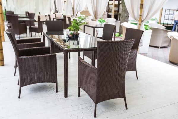 Комплект меблів TERICO Кіпр-Мілано на 6 персон коричневий 