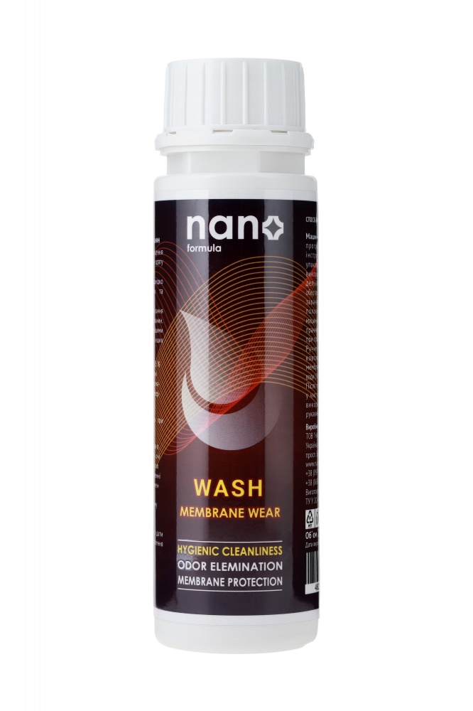 Гель для машинной и ручной стирки Nano Formula Wash для мембранных тканей 0,25 л