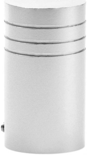 Наконечник Zilinder Gardinia Alabama набірний d20 мм срібний 