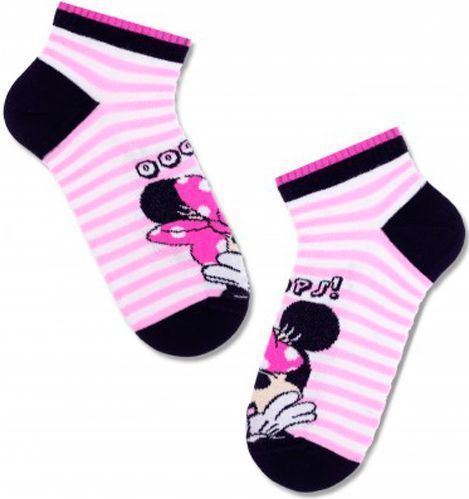 Носки детские Conte-Kids DISNEY 354 17С-127СПМ р.20 светло-розовый белый черный 