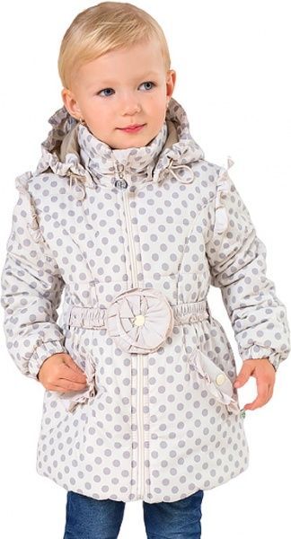 Куртка детская Модний Карапуз р.98 бежевый с серым 03-00642-0 