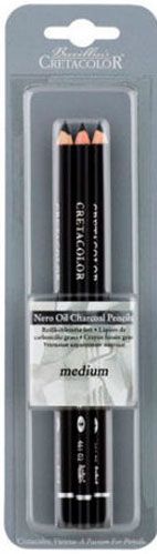 Набір олівців Неро м’який 2 3 шт. Cretacolor