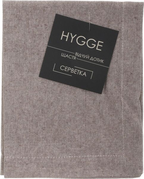 Серветка Прованс 'Huge'' Marron 45x35 см коричневий 