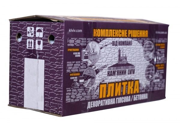 Плитка гіпсова KLVIV DEKOR Alfey Marble 0,84 кв. м