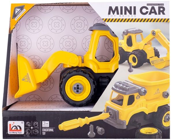 Игровой набор DIY Spatial Creativity Конструктор Дорожный каток CJ-1614168