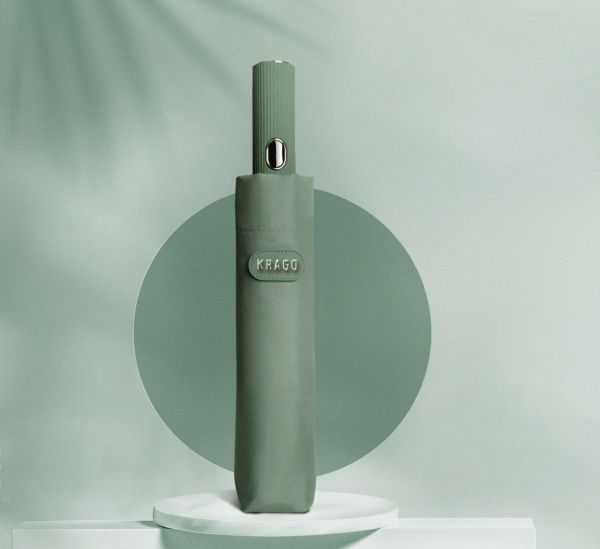 Парасолька KRAGO Column повний автомат зелений 