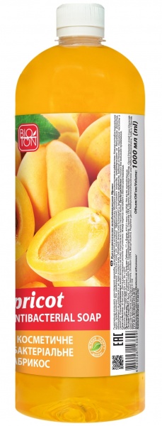 Антибактеріальне рідке мило Bioton Абрикос 1000 мл