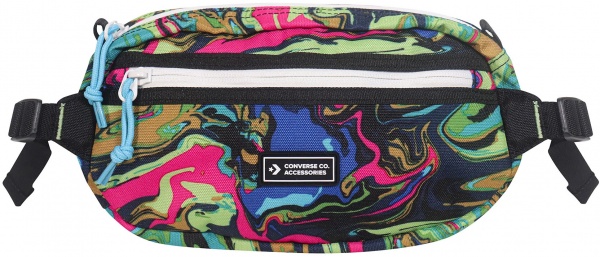 Сумка поясна Converse 10023393-A01 різнокольоровий Transition Sling Print 
