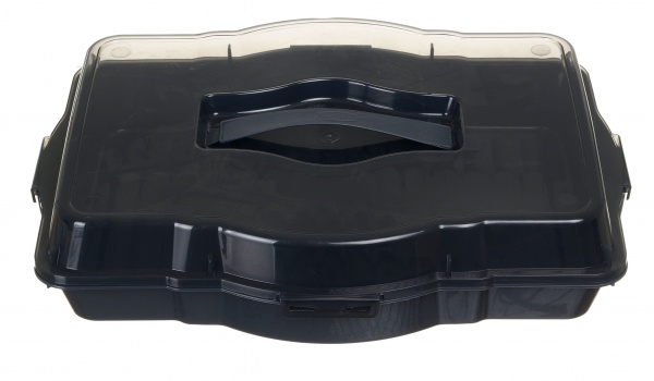 Тортовница 3 в 1 475x36x105 мм smoked Follow Me