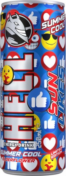 Енергетичний напій HELL Summer Cool Бузина 0,25 л 