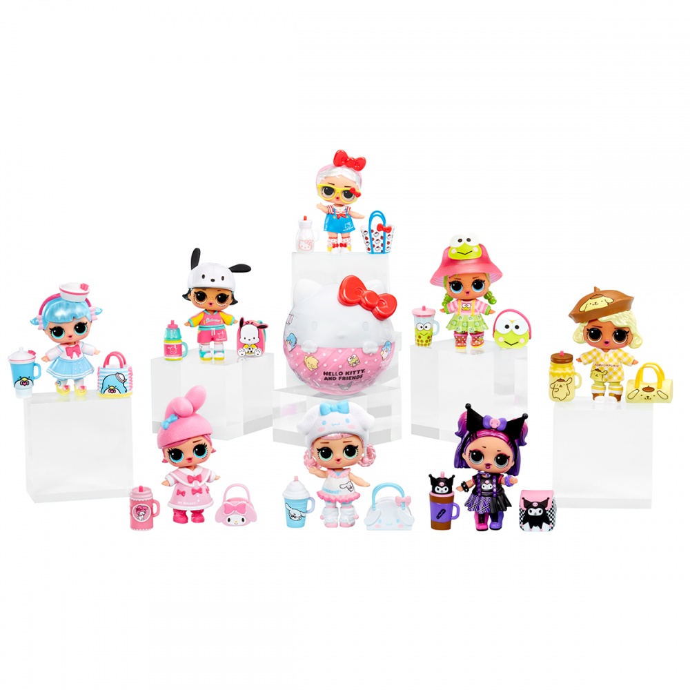 Набір з лялькою MGA Entertainment серії Loves Hello Kitty – Hello Kitty та друзі 523840