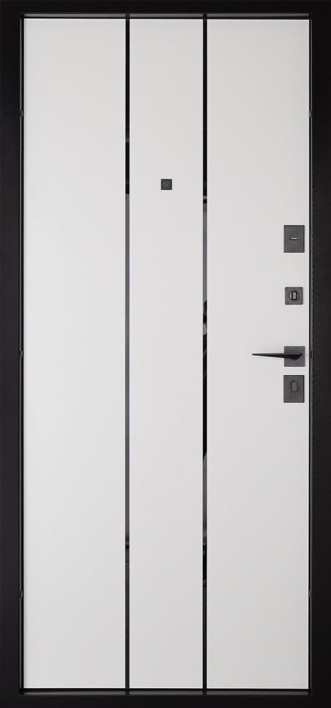 Дверь входная Abwehr КС (571+586) 086L (КВЦ)+(ОлС) кварцит / олово супермат 2050х860 мм левая