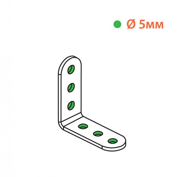 Кутник вузький Kolchuga рівносторонній 40x40x15 мм 2 мм