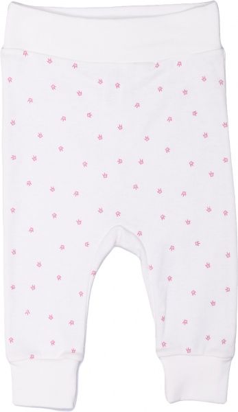 Ползунки Фламинго Корона 74 бежевый с розовым 375-1009-13 