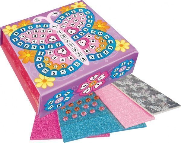 Мозаїка Orb Factory стікерна Скринька Метелик