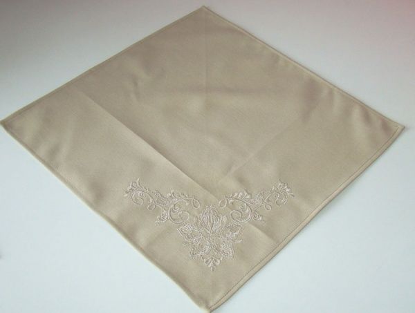 Комплект серветок Едельвіка «Вензель» 948-18/00 40x40 см бежевий 
