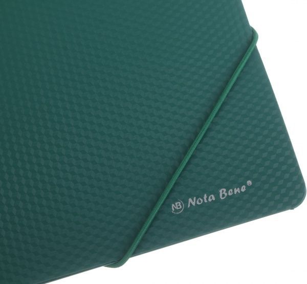 Папка на резинке Classic А4 зеленая Nota Bene