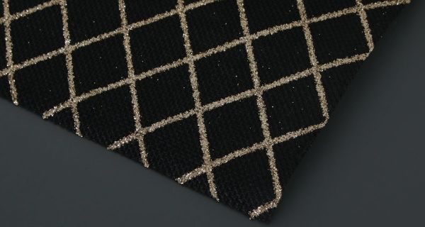 Бумага для упаковки Koopman золотые ромбы черный 28x500 см 