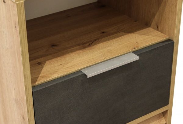 Тумба прикроватная Матера 440х354х490 мм дуб артизан/матера 