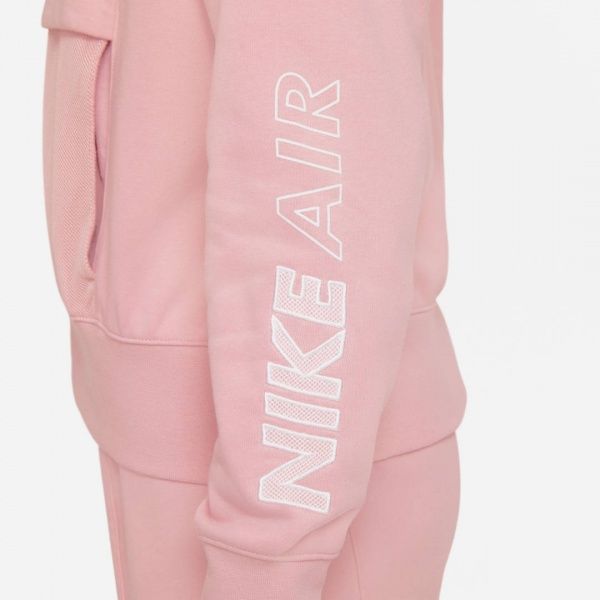 Джемпер Nike W NSW AIR FZ TOP FLC CZ8618-630 р. L світло-рожевий
