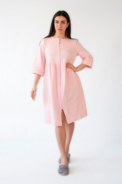 Халат домашний Flis clothes р. S розовый 